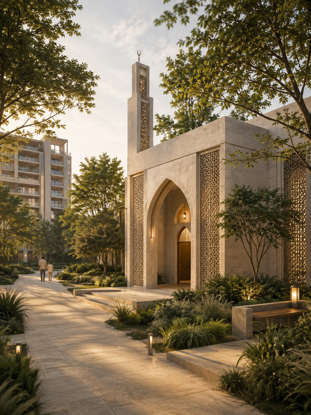Mosque and prayer space